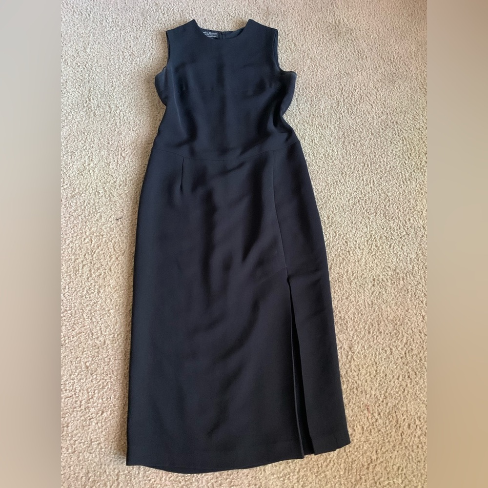 Cynthia Howie Sleeveless Black Dress
